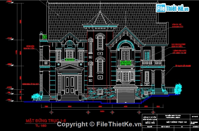 Bản vẽ,biệt thự đẹp,biệt thự đẹp 2,Bản vẽ full,Bản vẽ autocad